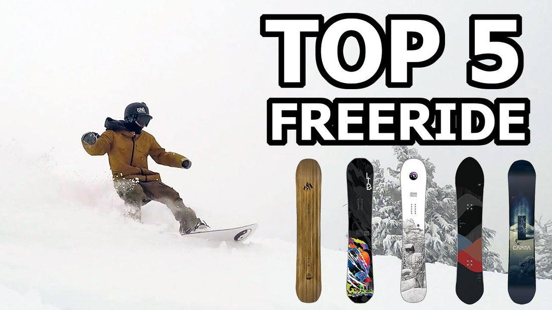 Top 5 Freeride Snowboard Picks for 2018